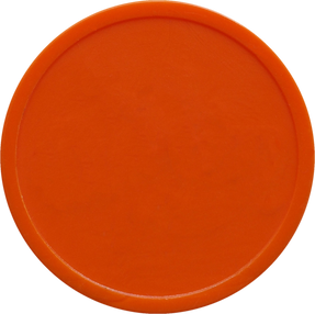 Orange Plastic Token Money Transparent Background